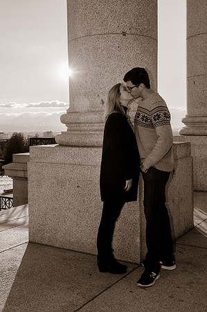 Keith and Leah at the capitol building-9050