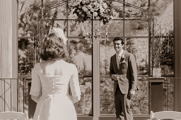 Snowbasin Wedding Inspiration First Look