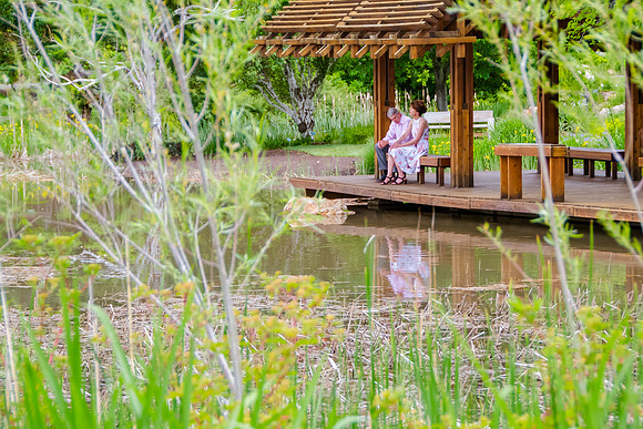 Rob and Brenda at Red Butte Garden-0754