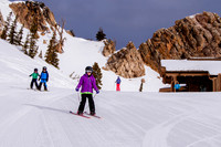 Family Ski at Snowbasin 4-5-17-6809