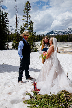 now in June: Megan Collins and Seth Underwood's Mountain Wedding