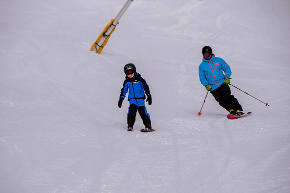 Family Ski at Snowbasin 4-5-17-6862