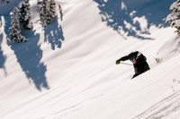 Skiing in the deep stuff at Snowbird-9025