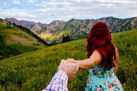 Rick and Stephanie in Albion Basin-2722