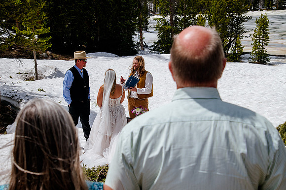 now in June: Megan Collins and Seth Underwood's Mountain Wedding