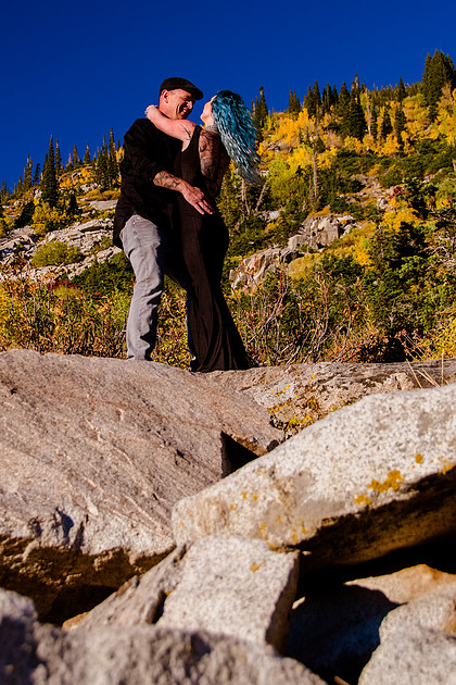 George and Janalee in Little Cottonwood Canyon-0709