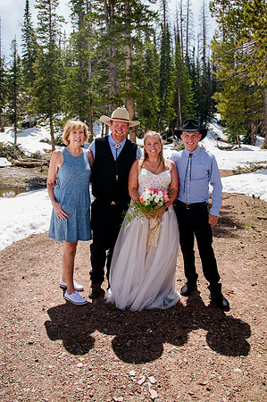 now in June: Megan Collins and Seth Underwood's Mountain Wedding