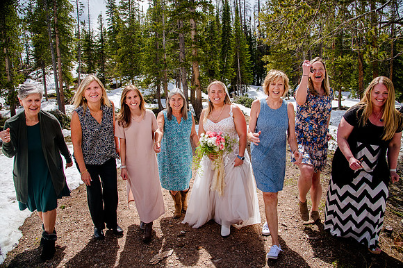 now in June: Megan Collins and Seth Underwood's Mountain Wedding