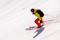 Skiing in the deep stuff at Snowbird-9055