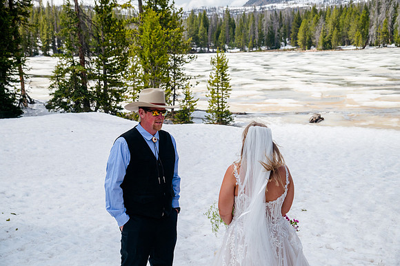 now in June: Megan Collins and Seth Underwood's Mountain Wedding