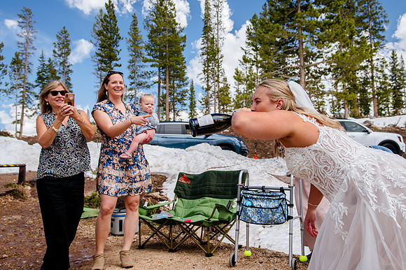 now in June: Megan Collins and Seth Underwood's Mountain Wedding