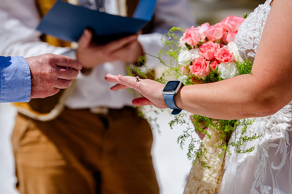 now in June: Megan Collins and Seth Underwood's Mountain Wedding