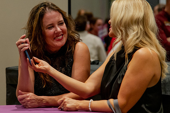 Sneaker Soirée at the Cleone Peterson Eccles Alumni House – Glam & Gaming for Girls on the Run Utah2052