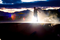 Skateboarding at Sunrise – West Jordan Wheels Park Session with Off-Camera Strobe2182