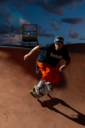 Skateboarding at Sunrise – West Jordan Wheels Park Session with Off-Camera Strobe2223