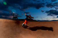 Skateboarding at Sunrise – West Jordan Wheels Park Session with Off-Camera Strobe2226