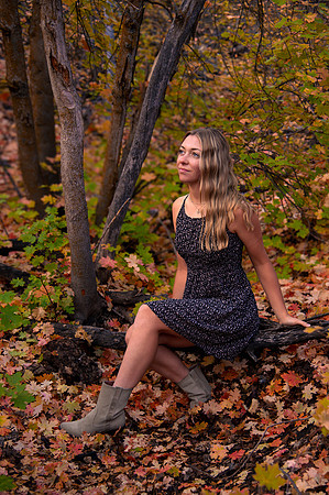 Senior Portraits with Kennedy Zimmerman – Provo Canyon Fall Colors4663-Edit