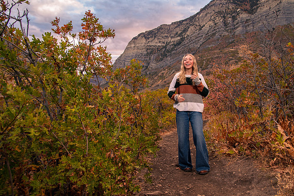 Senior Portraits with Kennedy Zimmerman – Provo Canyon Fall Colors3783