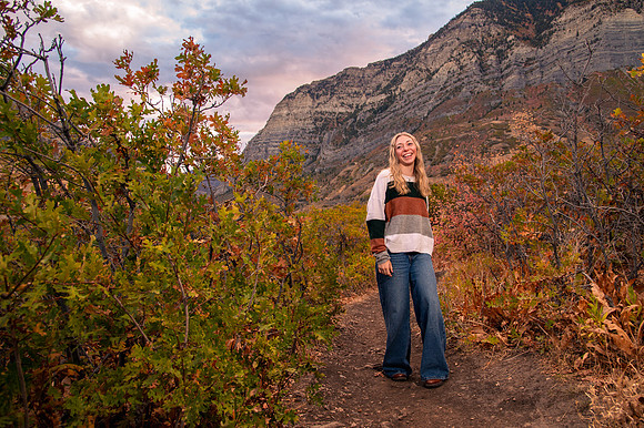 Senior Portraits with Kennedy Zimmerman – Provo Canyon Fall Colors3784