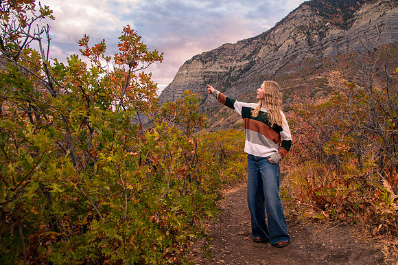 Senior Portraits with Kennedy Zimmerman – Provo Canyon Fall Colors3789