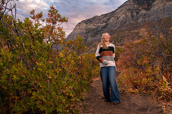 Senior Portraits with Kennedy Zimmerman – Provo Canyon Fall Colors3812
