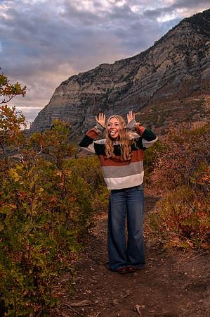 Senior Portraits with Kennedy Zimmerman – Provo Canyon Fall Colors3843