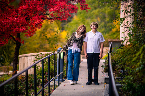 Fall Senior Portraits with Harmony & Hazen at Memory Grove273
