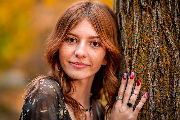 Fall Senior Portraits with Harmony & Hazen at Memory Grove290