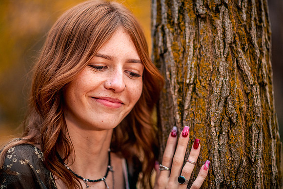 Fall Senior Portraits with Harmony & Hazen at Memory Grove293
