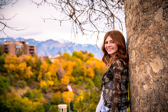 Fall Senior Portraits with Harmony & Hazen at Memory Grove5473