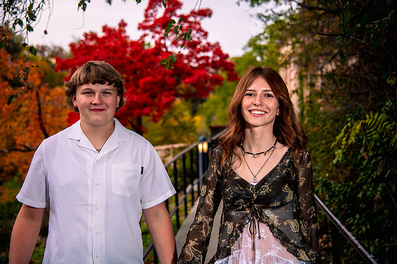 Fall Senior Portraits with Harmony & Hazen at Memory Grove5494