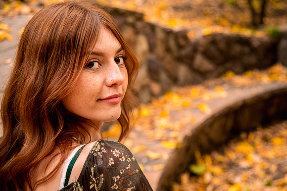 Fall Senior Portraits with Harmony & Hazen at Memory Grove5654