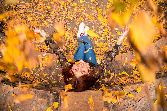 Fall Senior Portraits with Harmony & Hazen at Memory Grove5630
