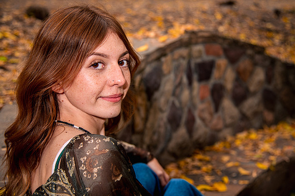 Fall Senior Portraits with Harmony & Hazen at Memory Grove5668