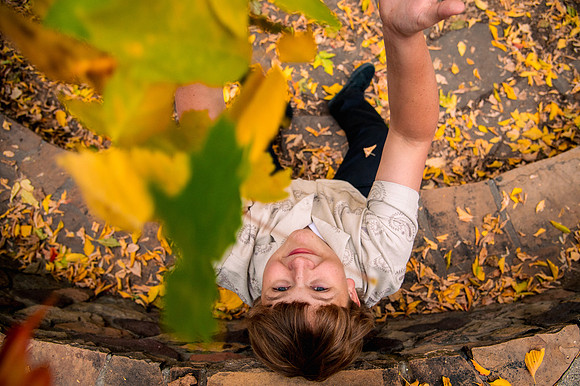 Fall Senior Portraits with Harmony & Hazen at Memory Grove5687