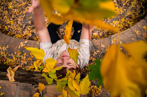 Fall Senior Portraits with Harmony & Hazen at Memory Grove5689