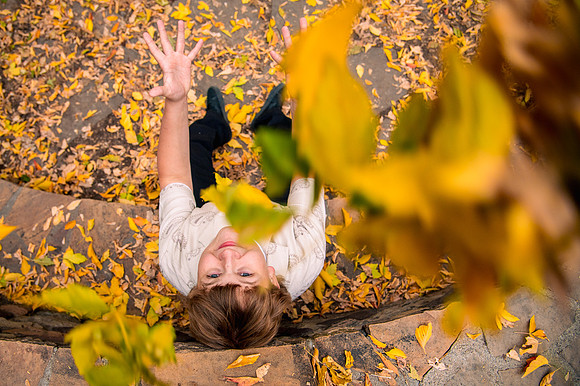 Fall Senior Portraits with Harmony & Hazen at Memory Grove5699