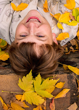 Fall Senior Portraits with Harmony & Hazen at Memory Grove5694