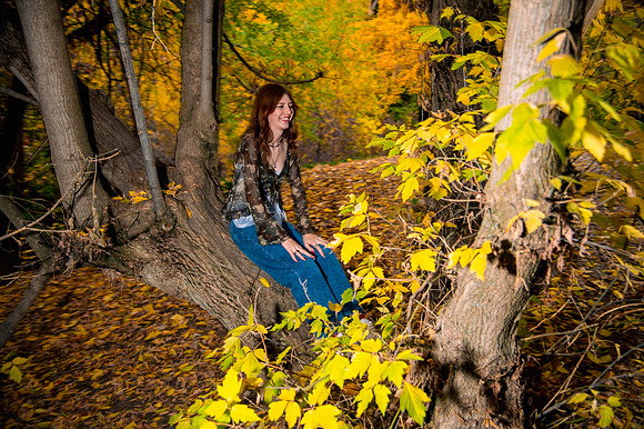 Fall Senior Portraits with Harmony & Hazen at Memory Grove5739