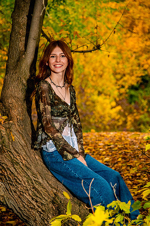 Fall Senior Portraits with Harmony & Hazen at Memory Grove5743
