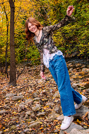 Fall Senior Portraits with Harmony & Hazen at Memory Grove5798