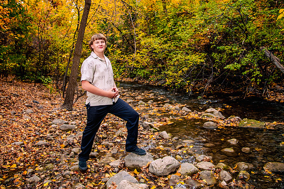 Fall Senior Portraits with Harmony & Hazen at Memory Grove5820