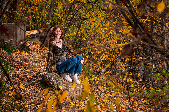 Fall Senior Portraits with Harmony & Hazen at Memory Grove5844