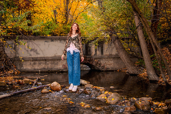 Fall Senior Portraits with Harmony & Hazen at Memory Grove6047