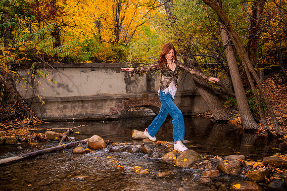Fall Senior Portraits with Harmony & Hazen at Memory Grove6048