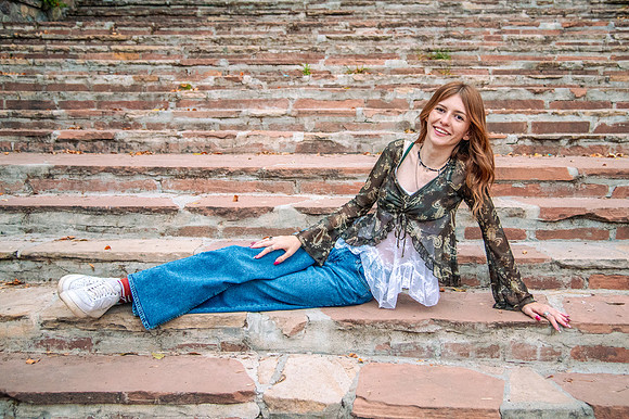 Fall Senior Portraits with Harmony & Hazen at Memory Grove6104