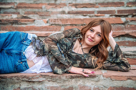 Fall Senior Portraits with Harmony & Hazen at Memory Grove6109