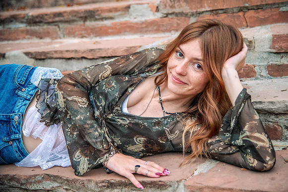 Fall Senior Portraits with Harmony & Hazen at Memory Grove6119