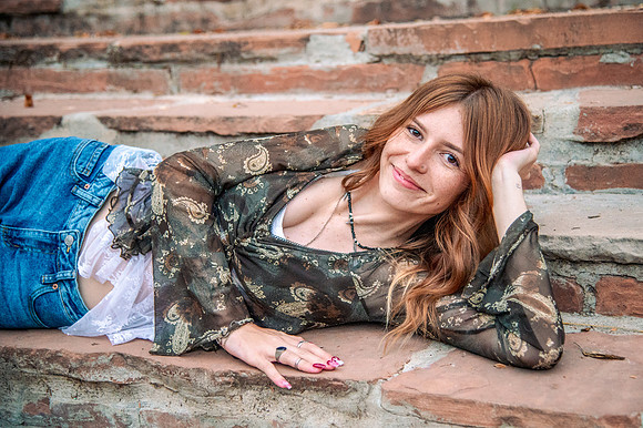 Fall Senior Portraits with Harmony & Hazen at Memory Grove6124