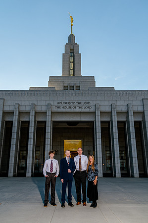 Capturing Faith and Family: Draper LDS Temple Photoshoot
